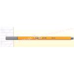 PENNA STABILO POINT 88 - FINELINER 0,4 MM GRIGIO SCURO